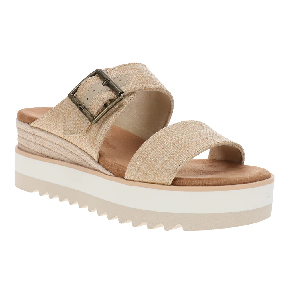 Diana Mule Platform Wedge Espadrille Sandals - Image 2