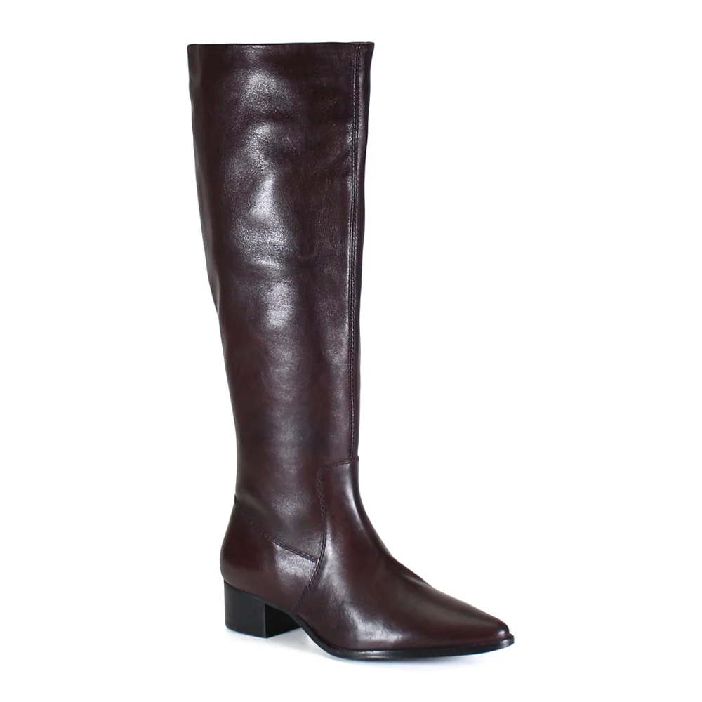 Dig Ital Pointed Toe Zippered Boots - Image 2