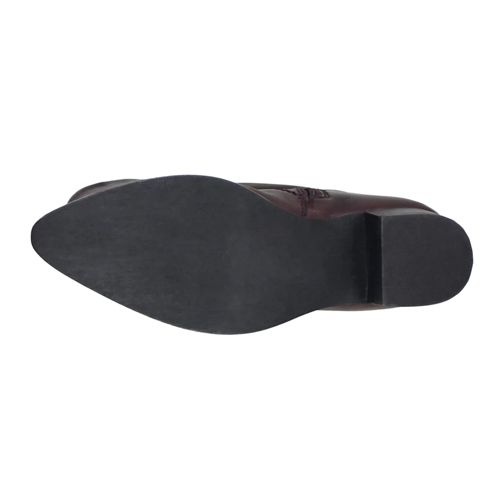 Dig Ital Pointed Toe Zippered Boots - Image 5