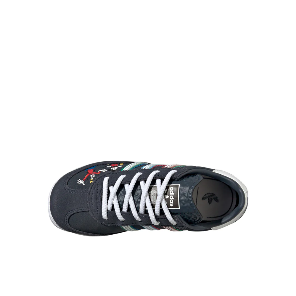 Disney SL 72 RS Elastic Lace Slip On Sneakers (Big Kid) - Image 4