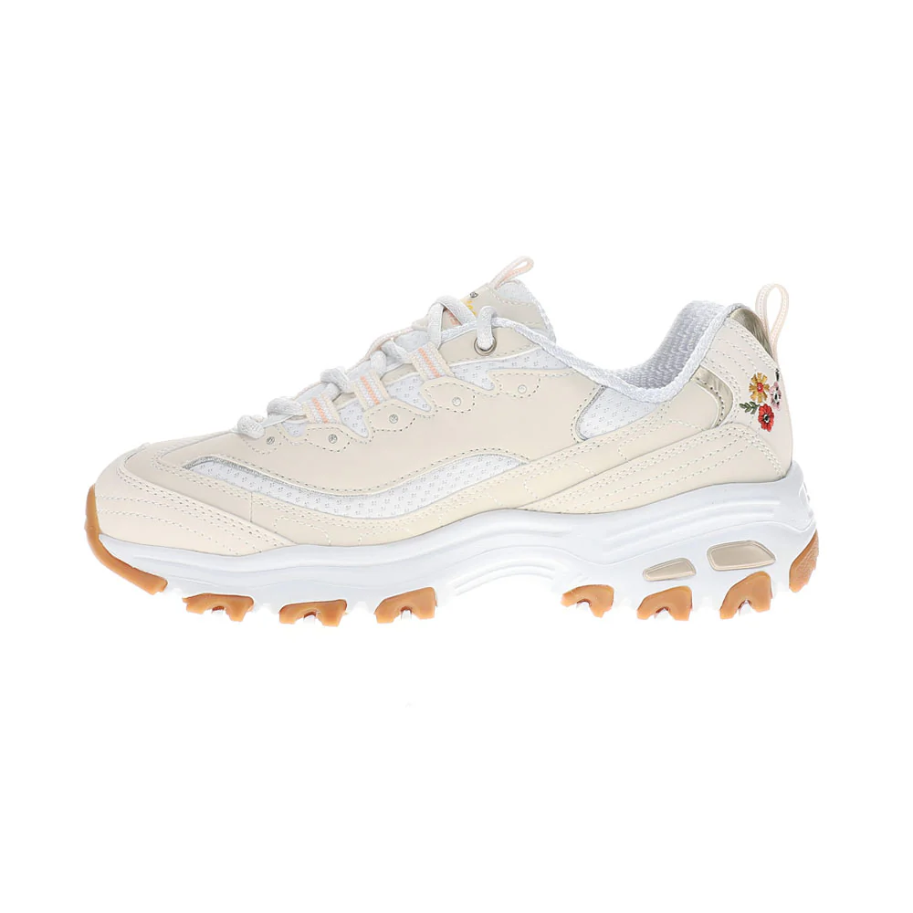 D'Lites Spring Bloom Floral Lace Up Sneakers - Image 3