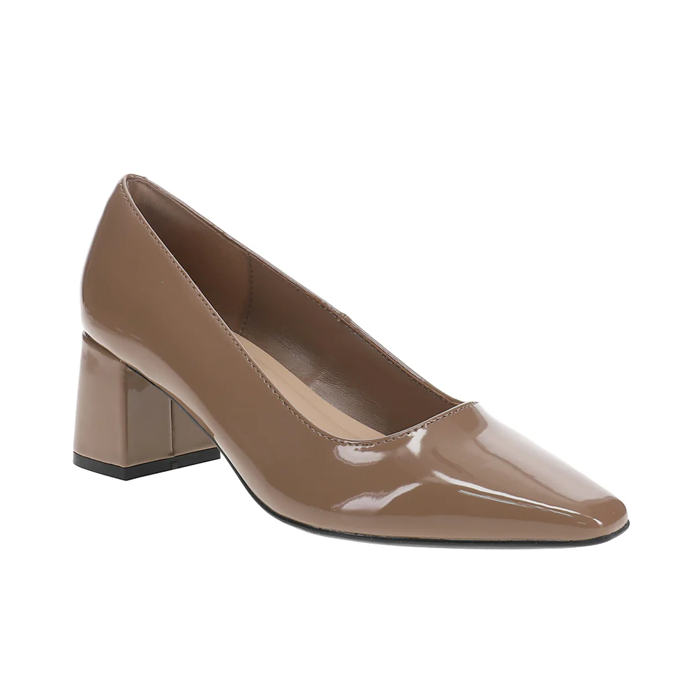Dorian Snip Toe Block Heel Pumps - Image 2