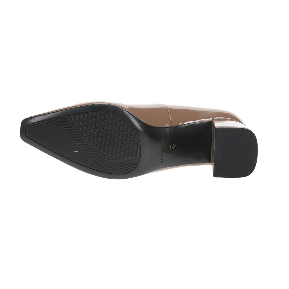 Dorian Snip Toe Block Heel Pumps - Image 5