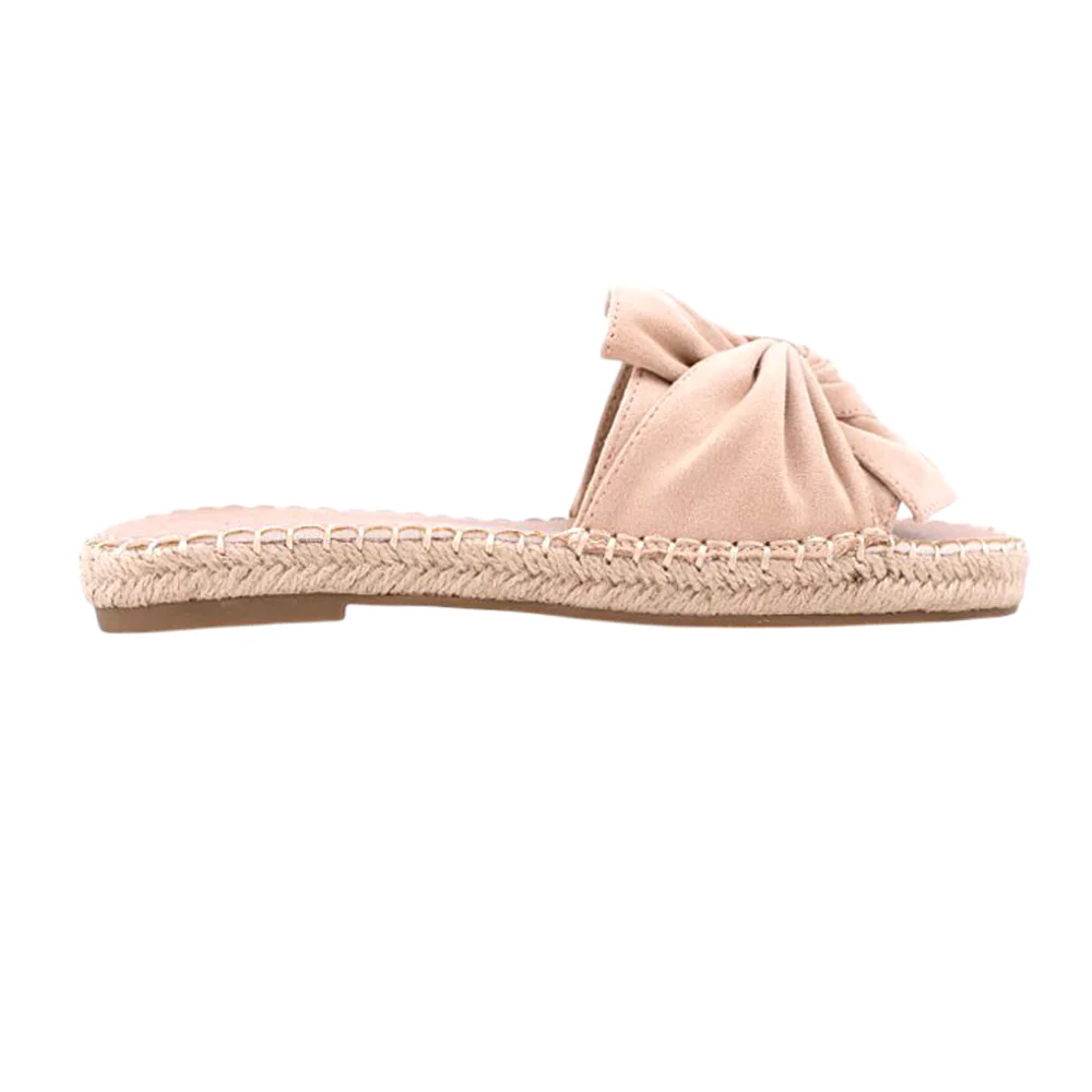 Doris Espadrille Slide Sandals