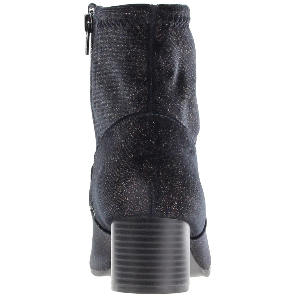 Dotty Pointed Toe Zippered Boots - Image 3