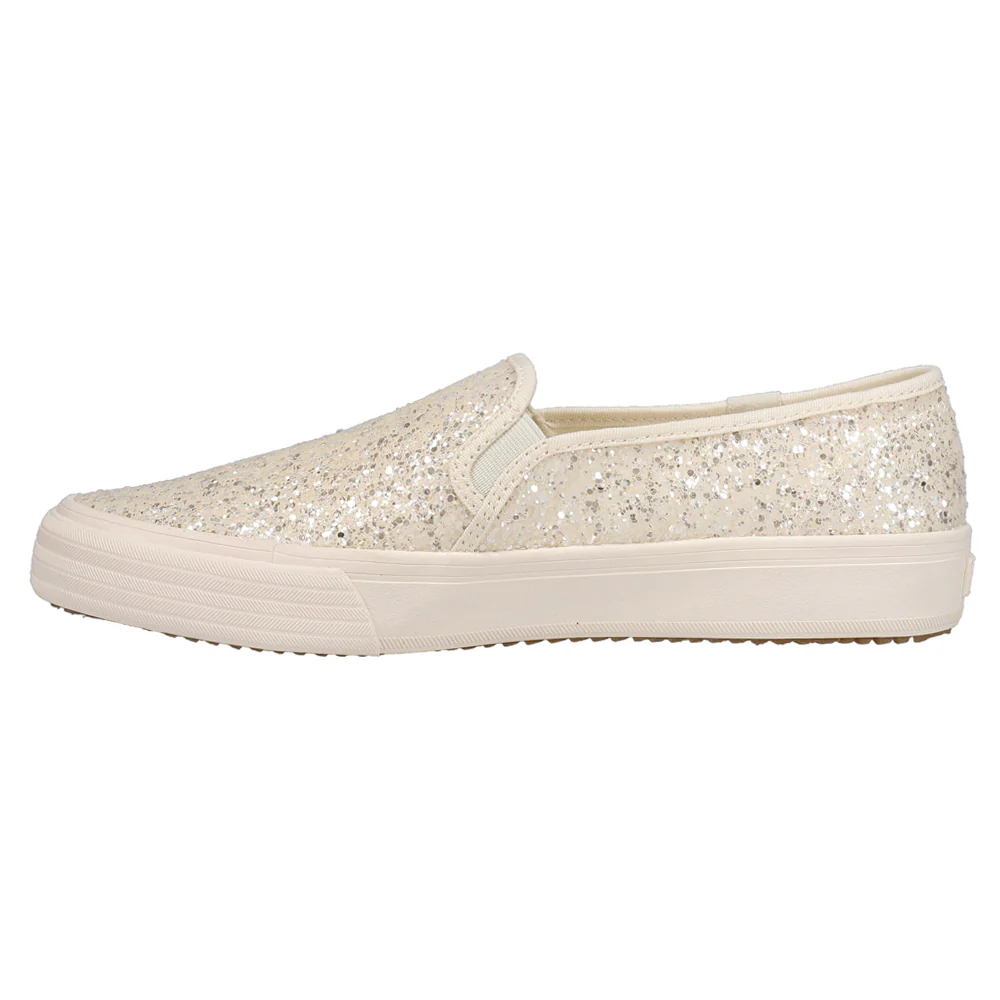 Double Decker Glitter Slip On Sneakers - Image 3
