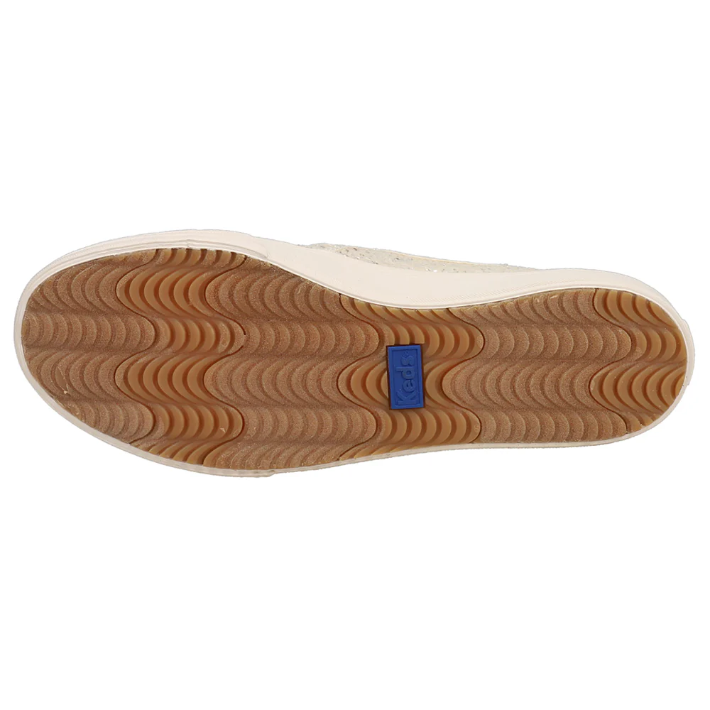 Double Decker Glitter Slip On Sneakers - Image 5