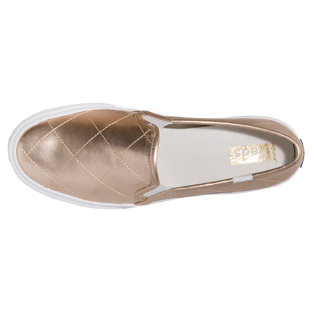 Double Decker Canvas Slip On Sneakers - Image 4