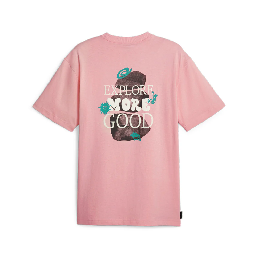 Downtown Graphic Crew Neck Short Sleeve T-Shirt - Image 2