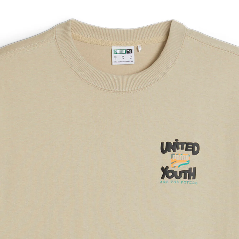 Downtown Graphic Crew Neck Short Sleeve T-Shirt - Image 3