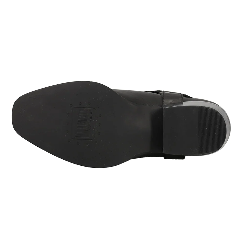 Dragon Embroidered Round Toe Pull On Cowboy Boots - Image 5