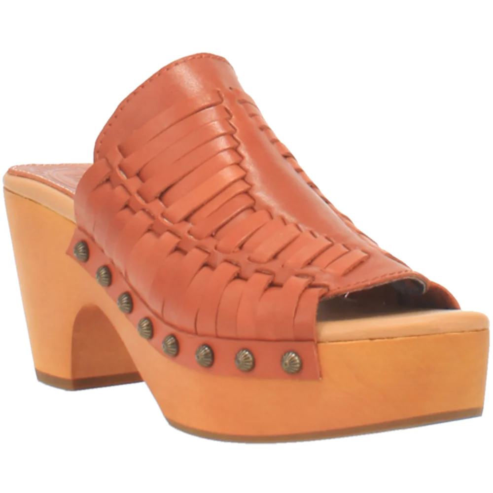 Dreamweaver Studded Woven Platform Sandals - Image 2