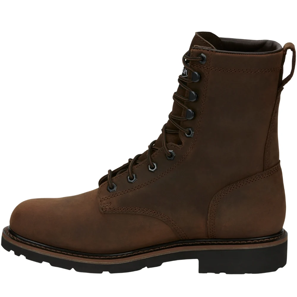 Drywall 8 Inch Waterproof Steel Toe Work Boots - Image 3