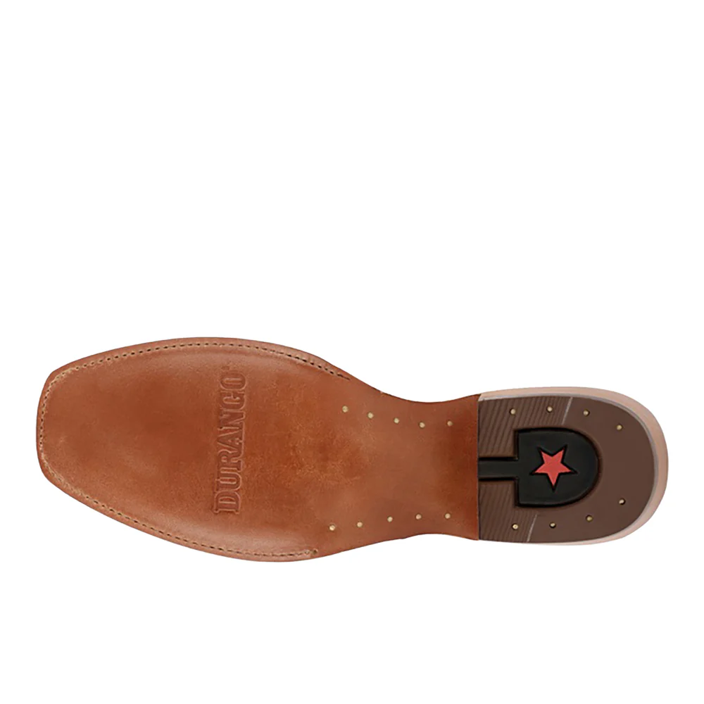 Arena Elite Embroidered Square Toe Pull On Cowboy Boots - Image 5