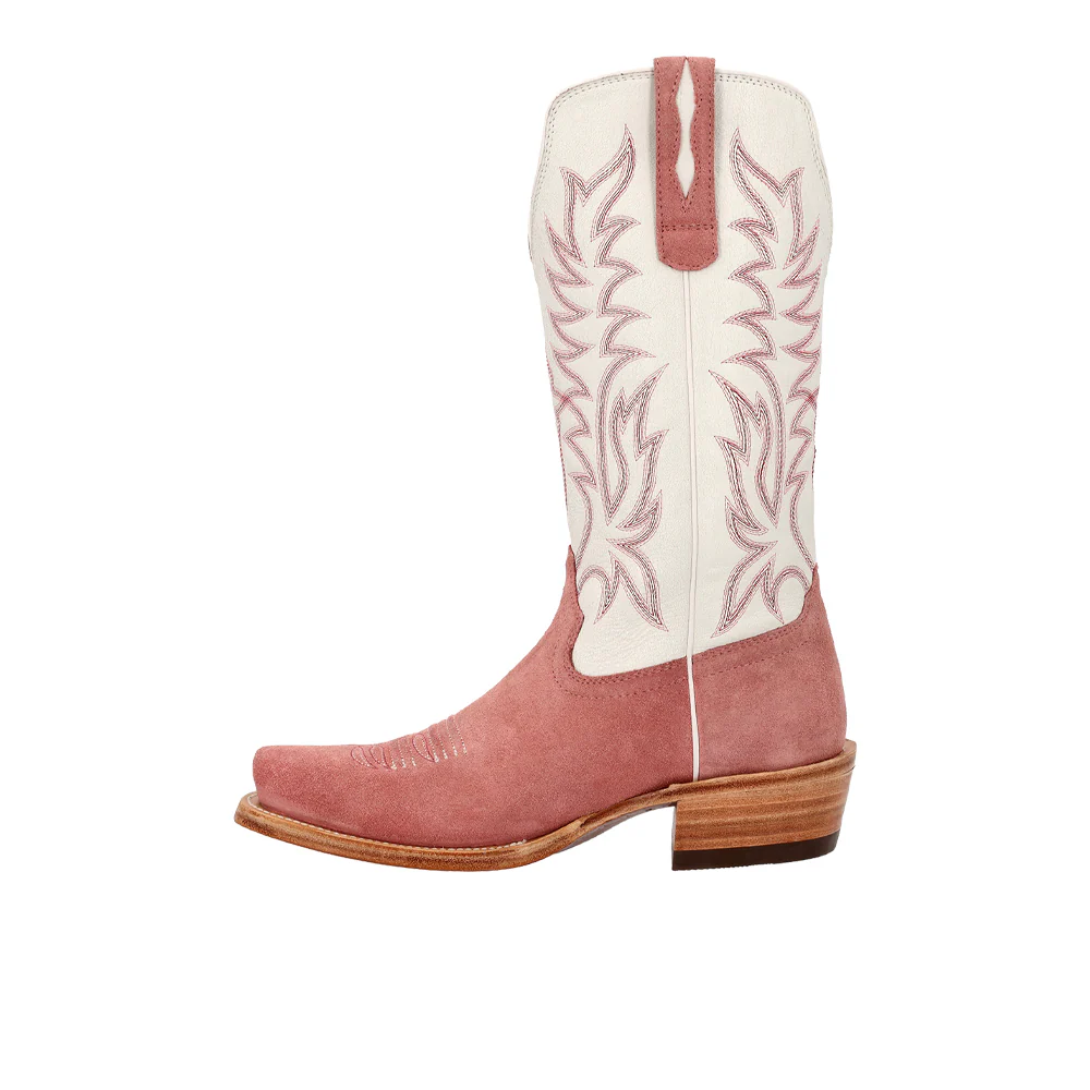Arena Elite Embroidered Square Toe Pull On Cowboy Boots - Image 3
