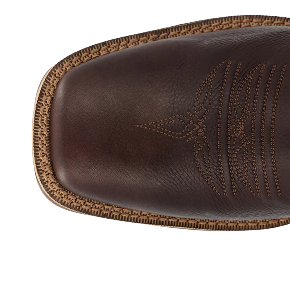 Rebel Ultra-Lite Embroidered Square Toe Pull On Cowboy Boots - Image 4