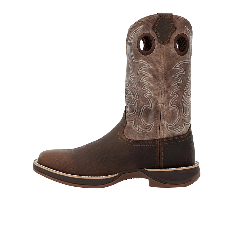 Rebel Ultra-Lite Square Toe Pull On Cowboy Boots - Image 3