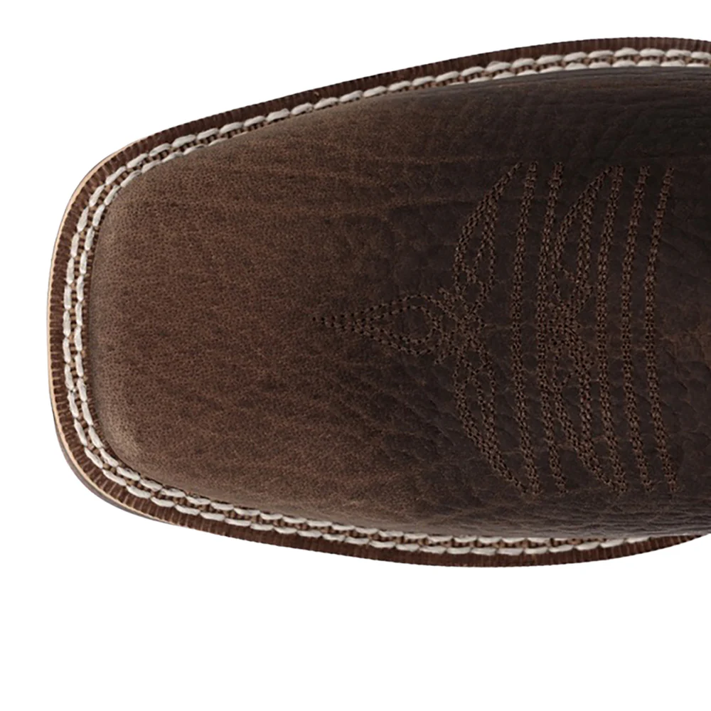 Rebel Ultra-Lite Square Toe Pull On Cowboy Boots - Image 4