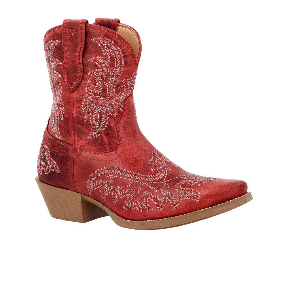 Shyloh Embroidered Snip Toe Pull On Cowboy Booties - Image 2