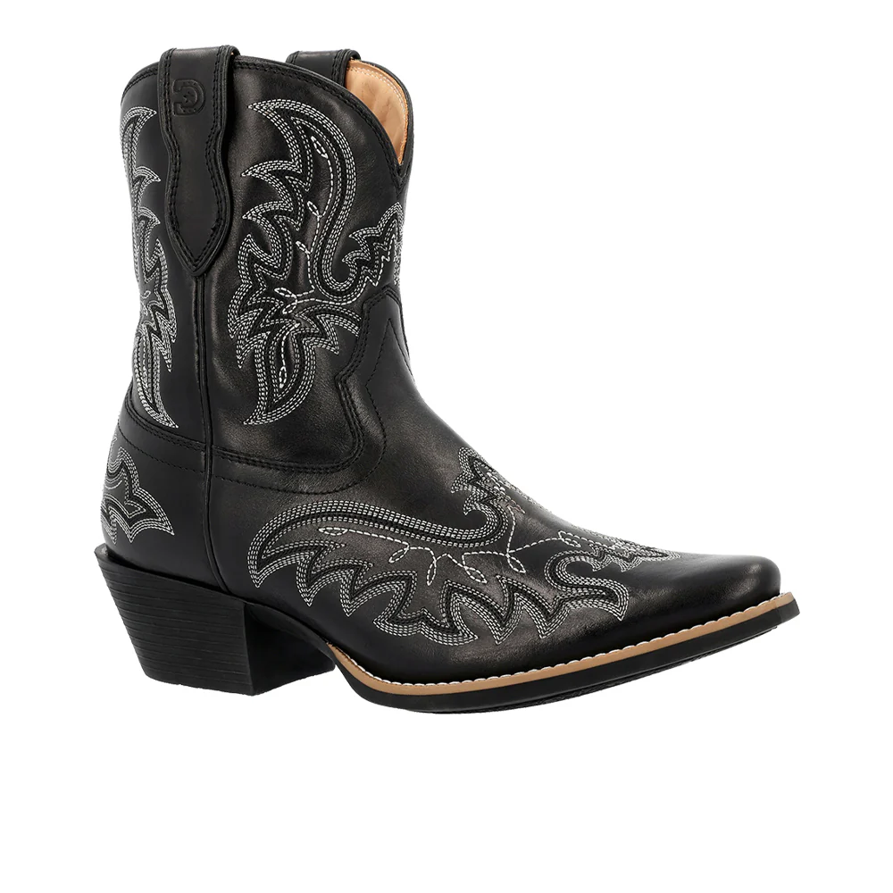 Shyloh Embroidered Snip Toe Pull On Cowboy Booties - Image 2