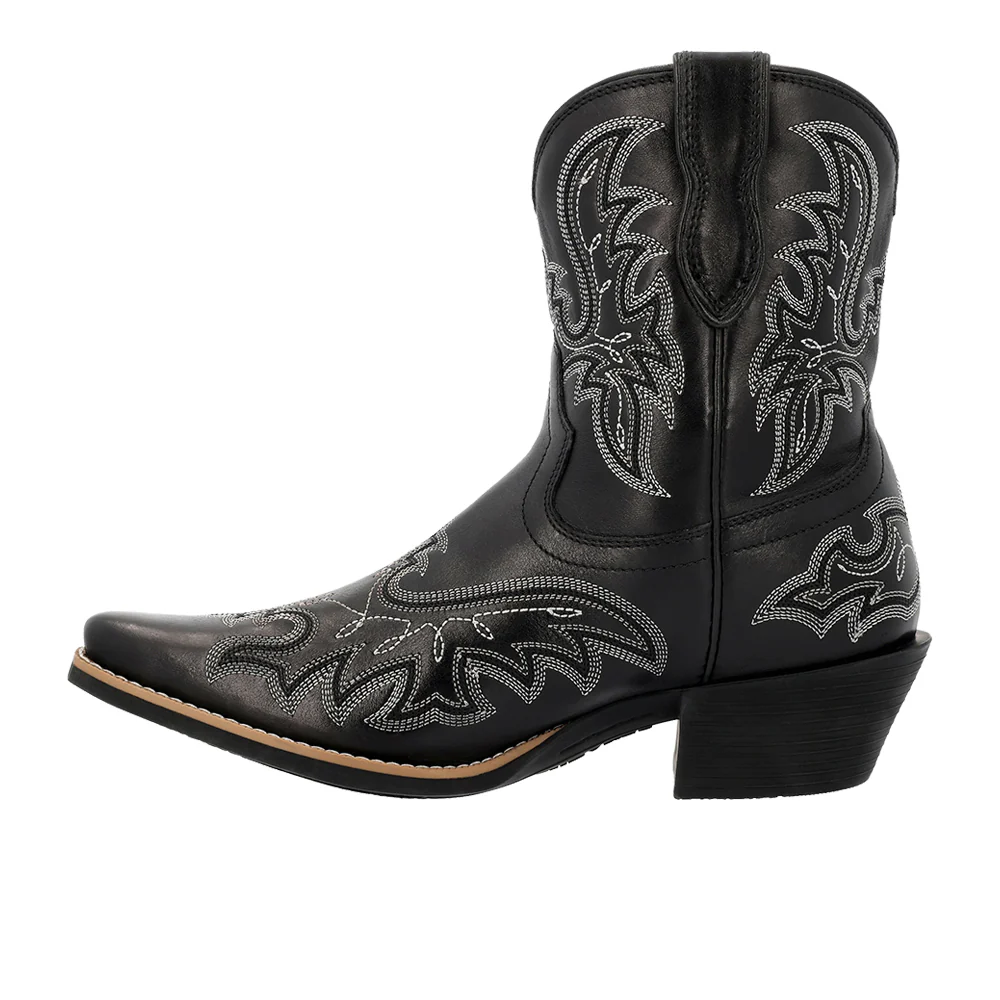 Shyloh Embroidered Snip Toe Pull On Cowboy Booties - Image 3