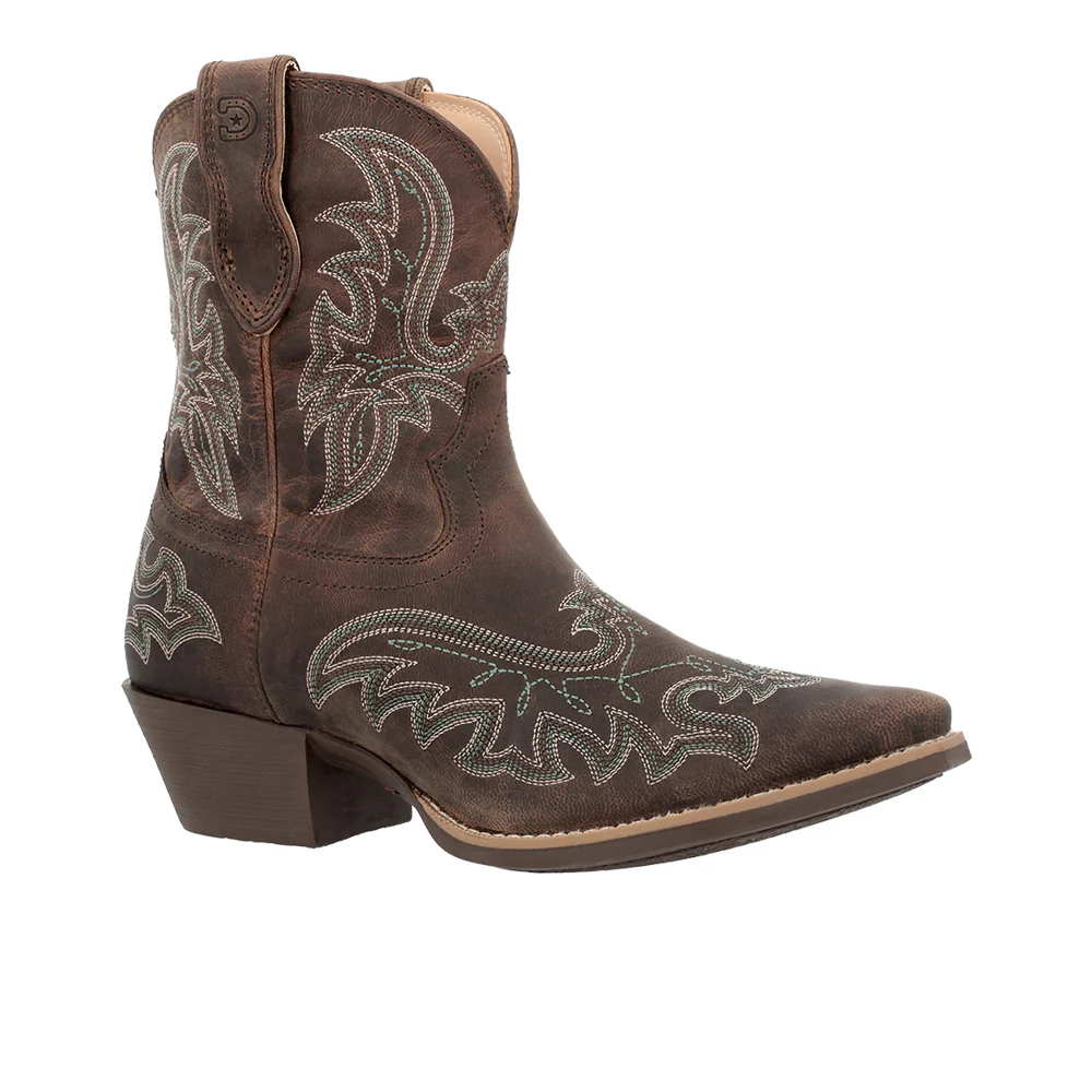Shyloh Embroidered Snip Toe Pull On Cowboy Booties - Image 2