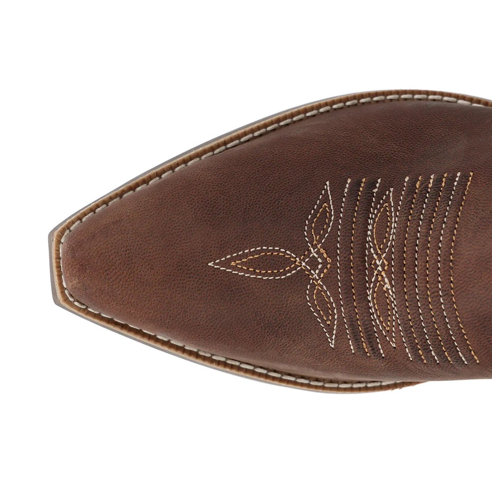 Shyloh Embroidered Snip Toe Pull On Cowboy Boots - Image 4