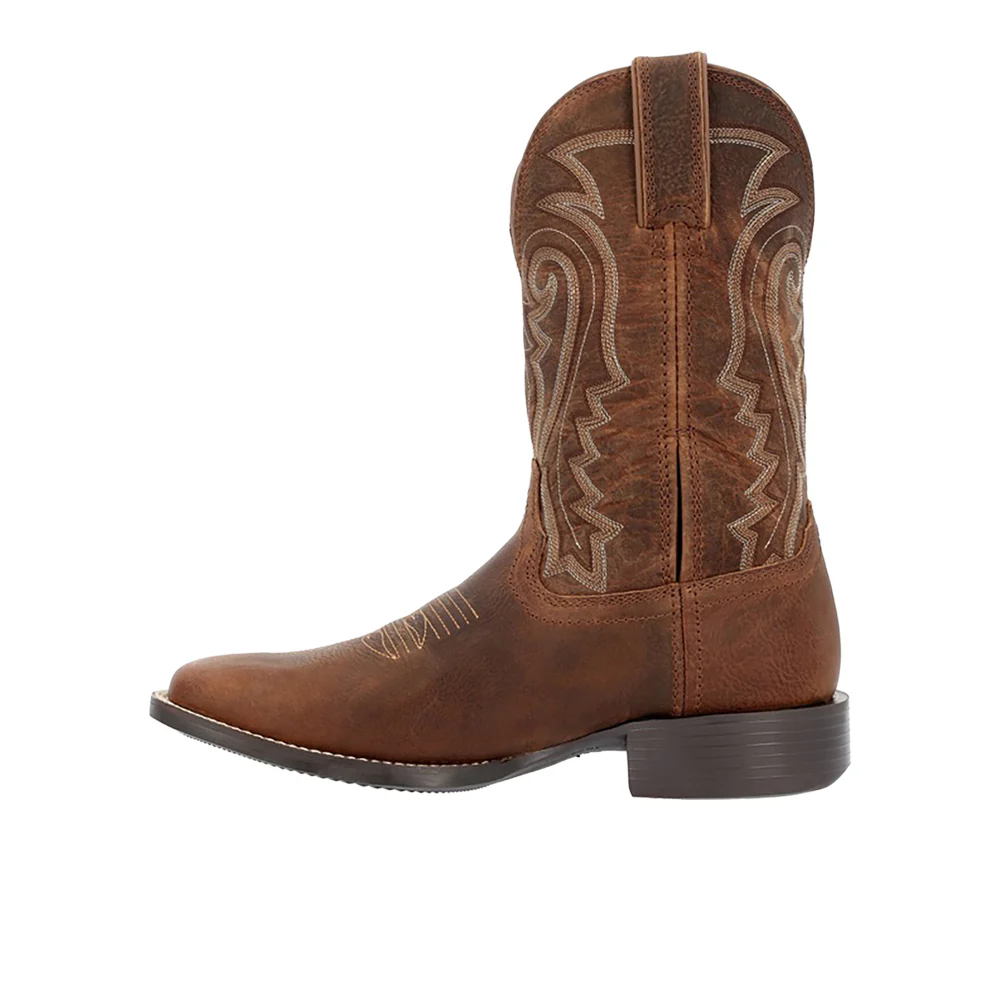Westward Square Toe Pull On Cowboy Boots - Image 3