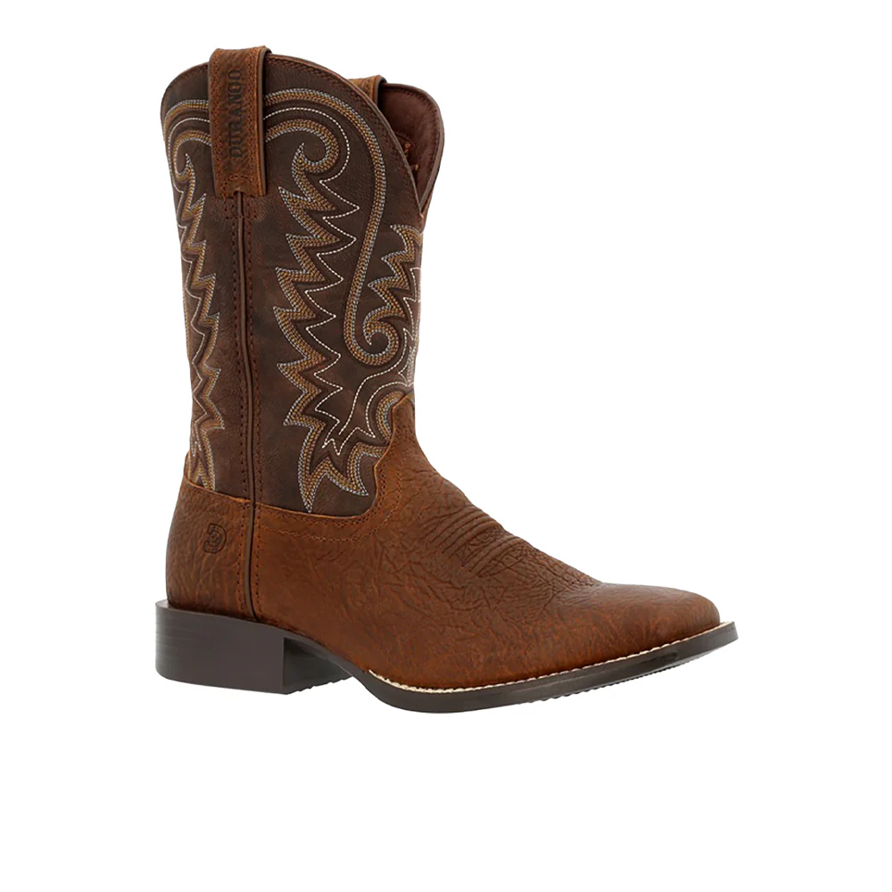 Westward Pull On Square Toe Cowboy Boots - Image 2