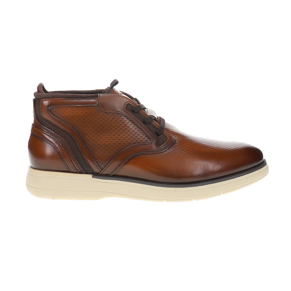 Eastmont Plain Toe Elastic Lace Chukka Boots