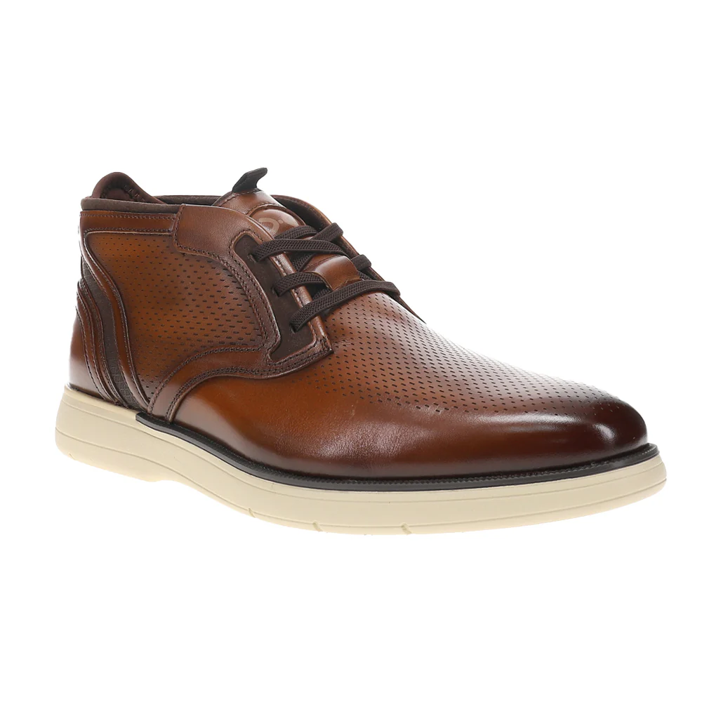 Eastmont Plain Toe Elastic Lace Chukka Boots - Image 2