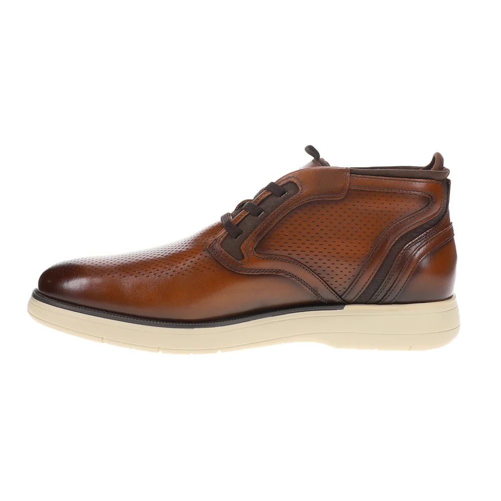 Eastmont Plain Toe Elastic Lace Chukka Boots - Image 3