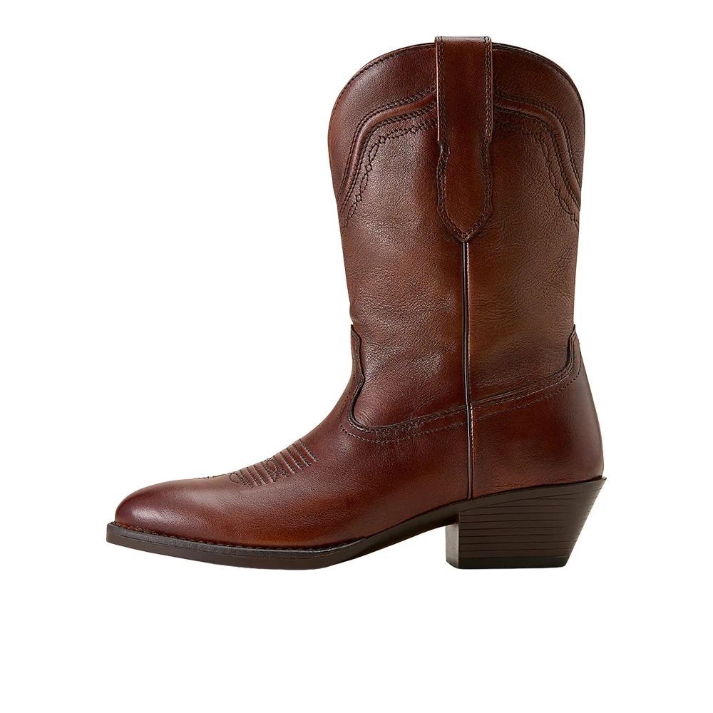 Easton Round Toe Pull On Cowboy Boots - Image 3