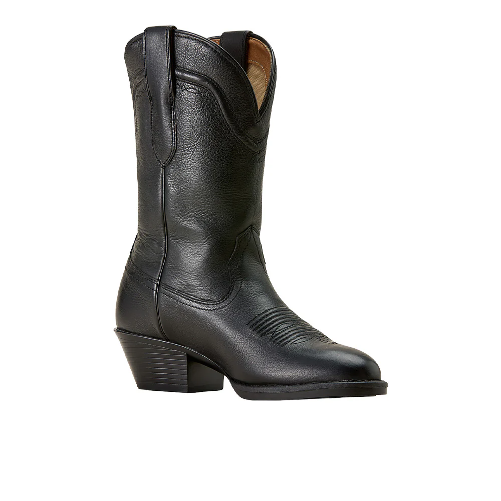 Easton Round Toe Pull On Cowboy Boots - Image 2