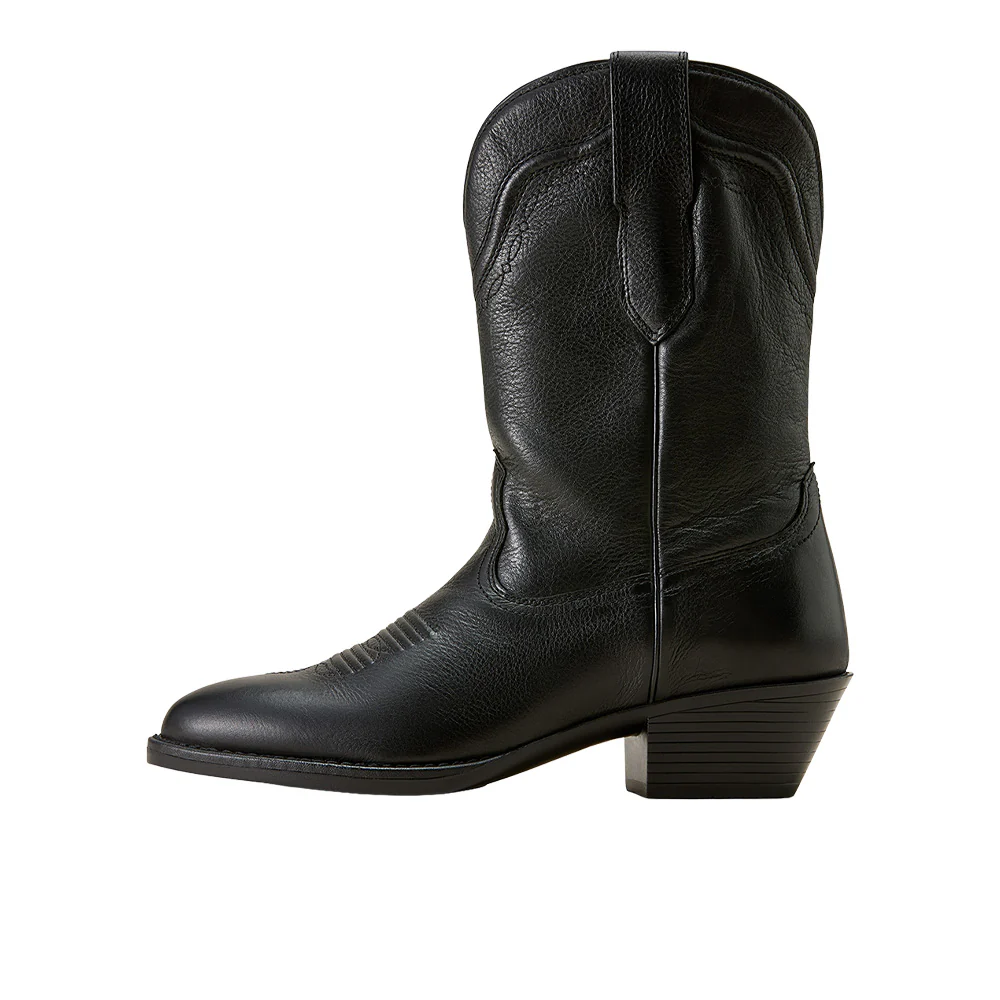 Easton Round Toe Pull On Cowboy Boots - Image 3