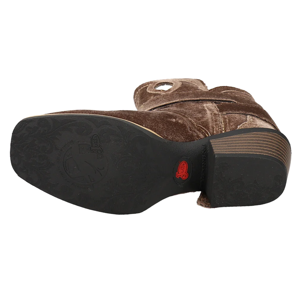 Elana Velvet Square Toe Pull On Boots - Image 5