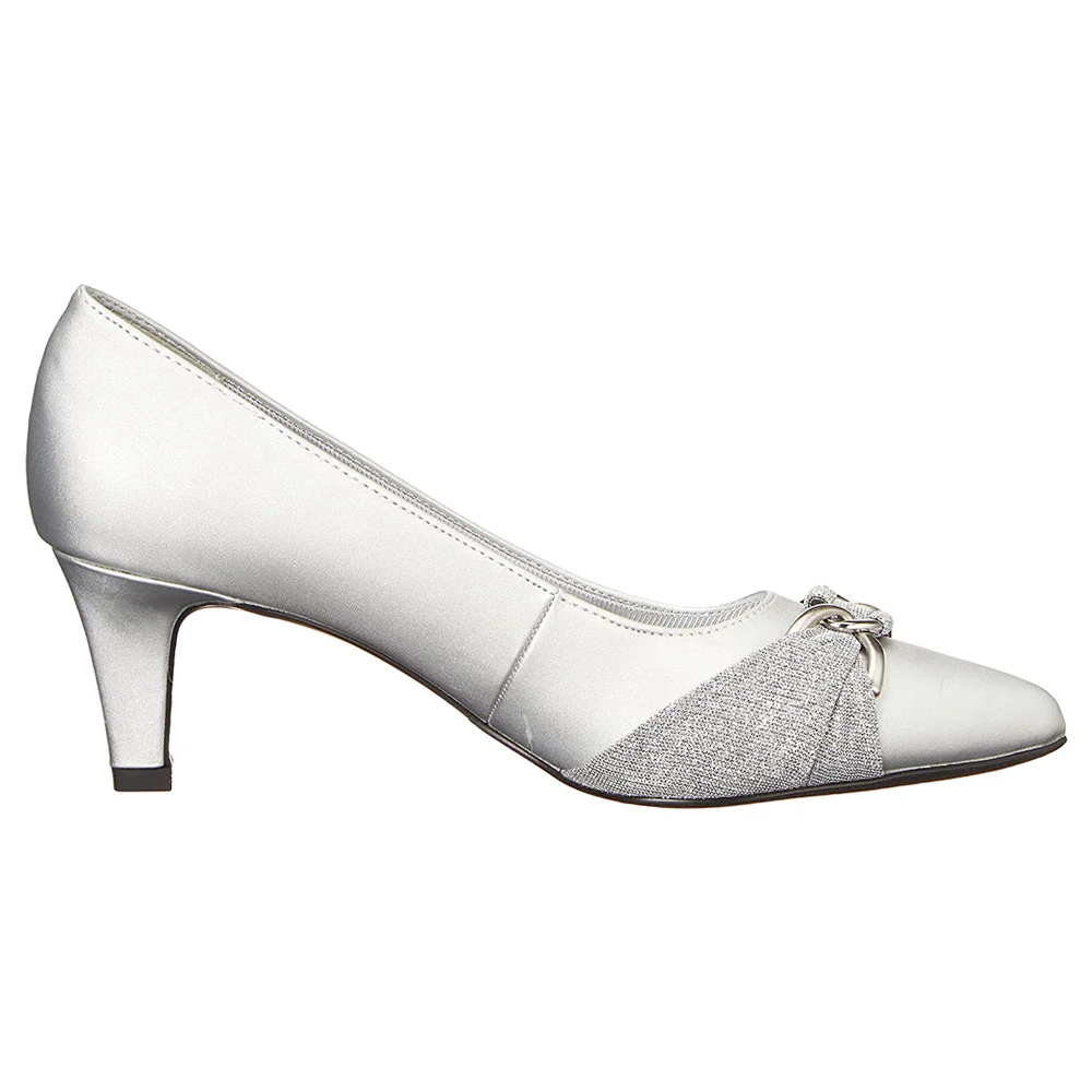 Electa Glitter Pointed Toe Pumps