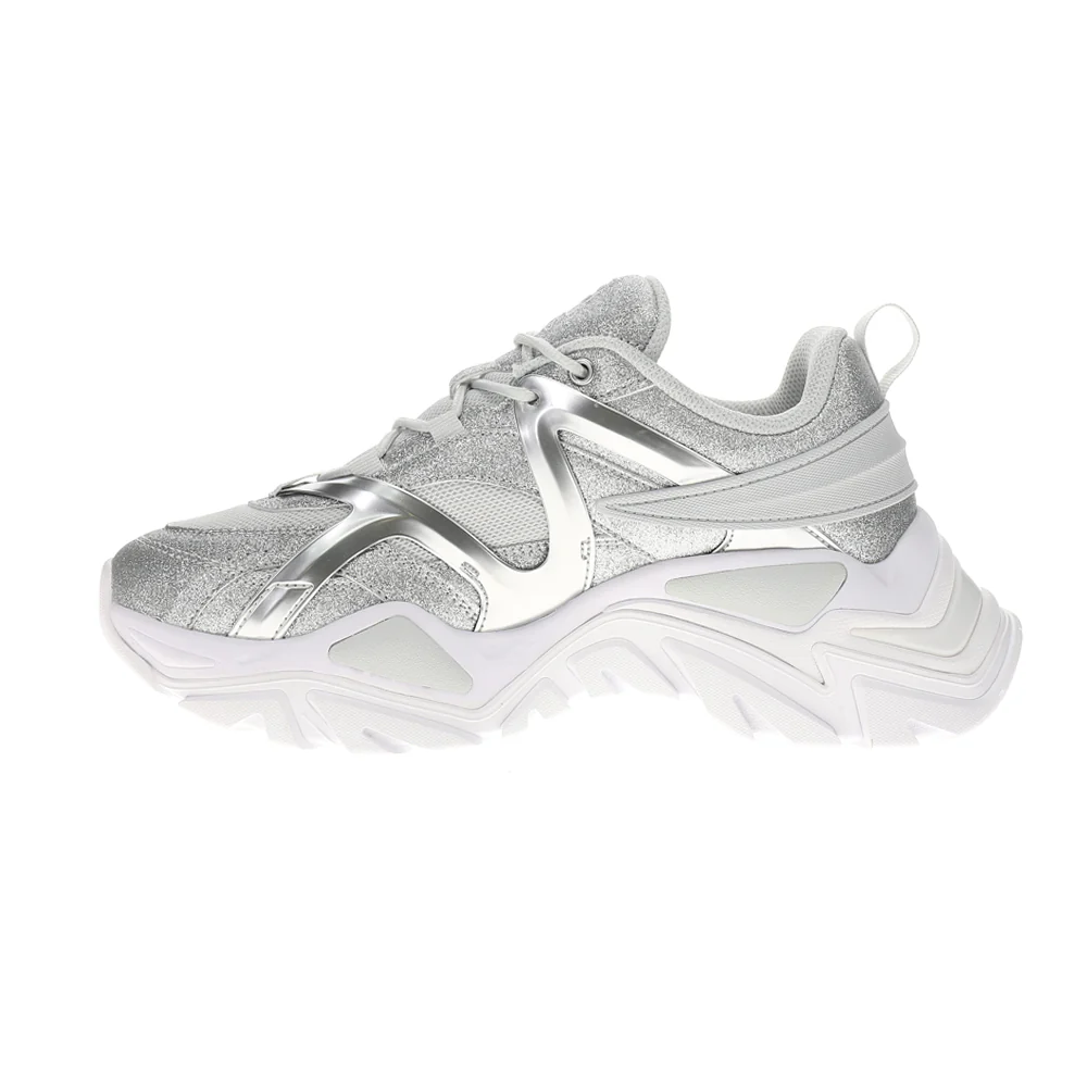 Electrove 3 Metallic Lace Up Sneakers - Image 3