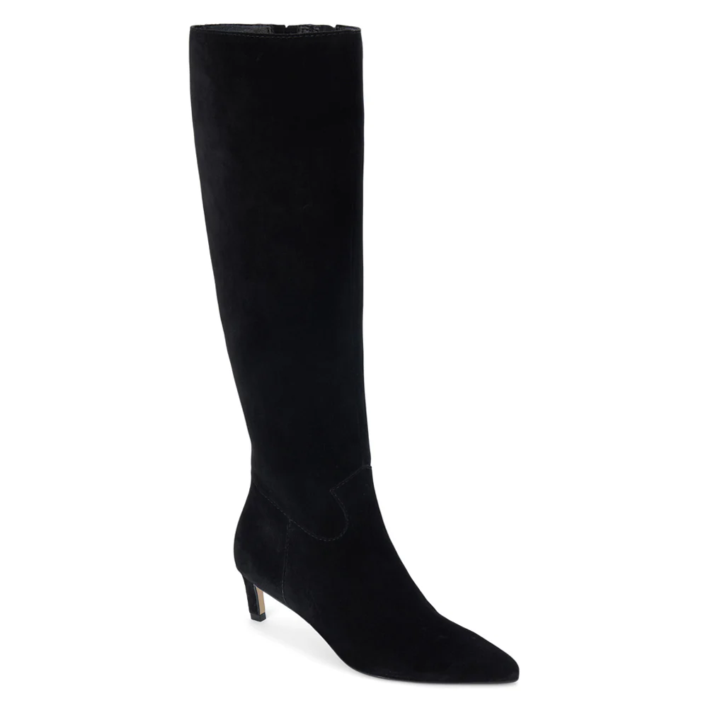 Elevate Pointed Toe Zippered Boots - Image 2