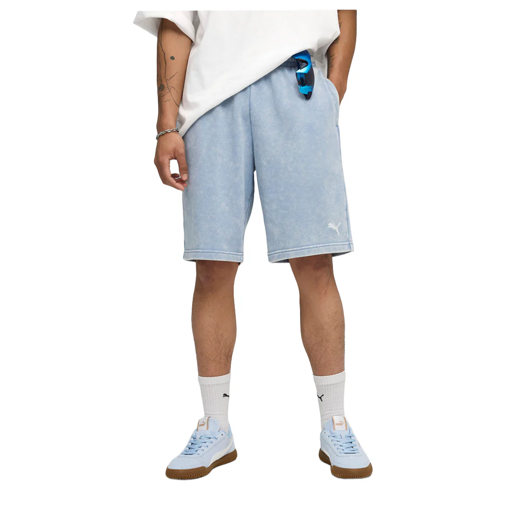 Essentials Elevated Relaxed Wash Shorts - Image 3