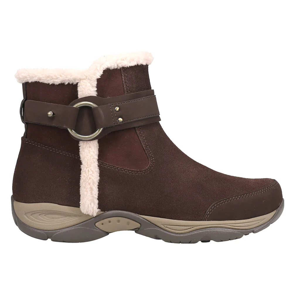 Elinor Mid Round Toe Zippered Booties