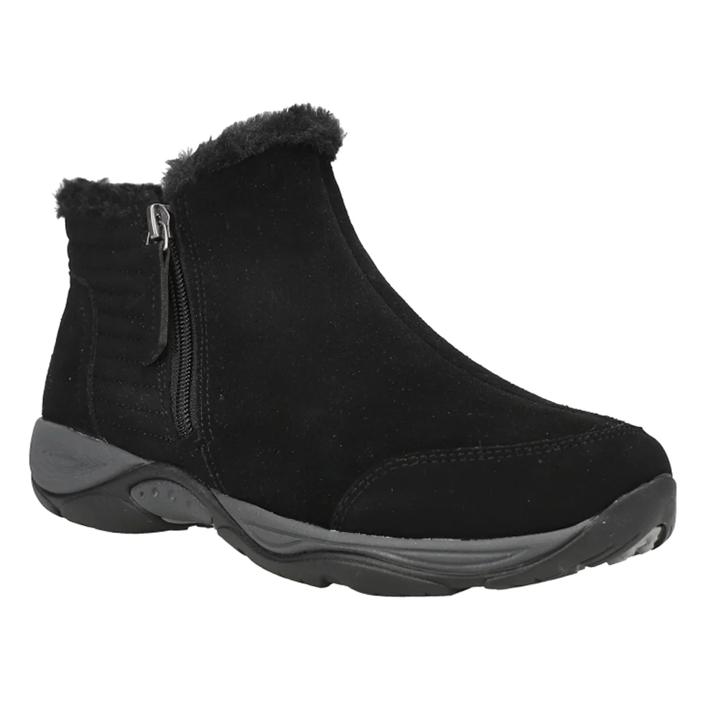 Elinor Round Toe Zippered Pull On Booties - Image 2