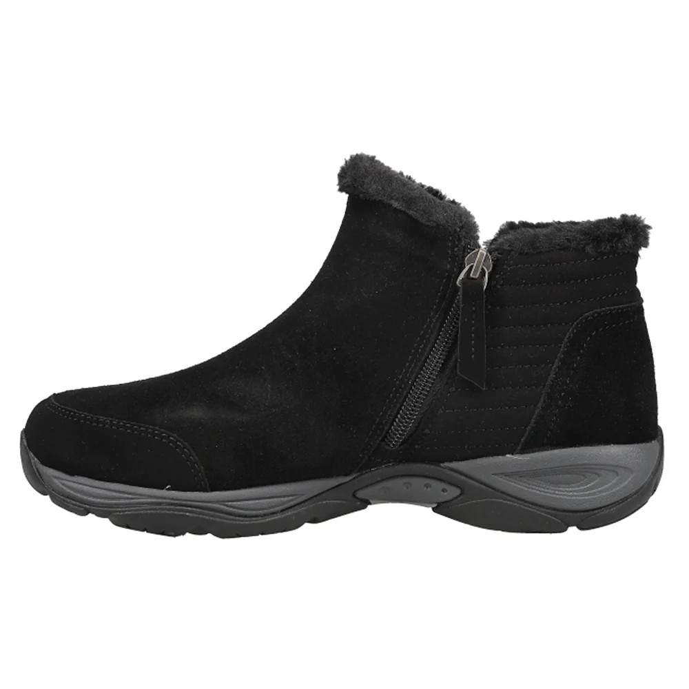 Elinor Round Toe Zippered Pull On Booties - Image 3