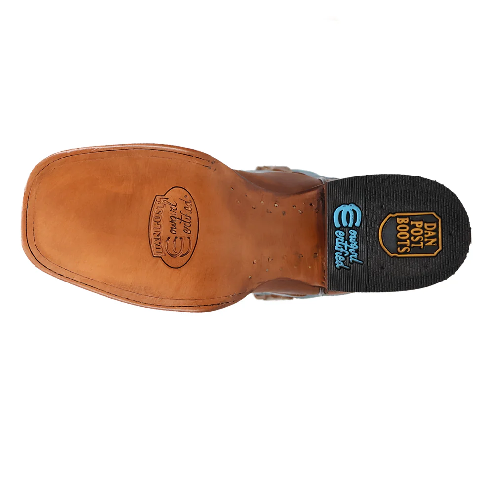 Ellie Embroidered Square Toe Cowboy Boots - Image 5