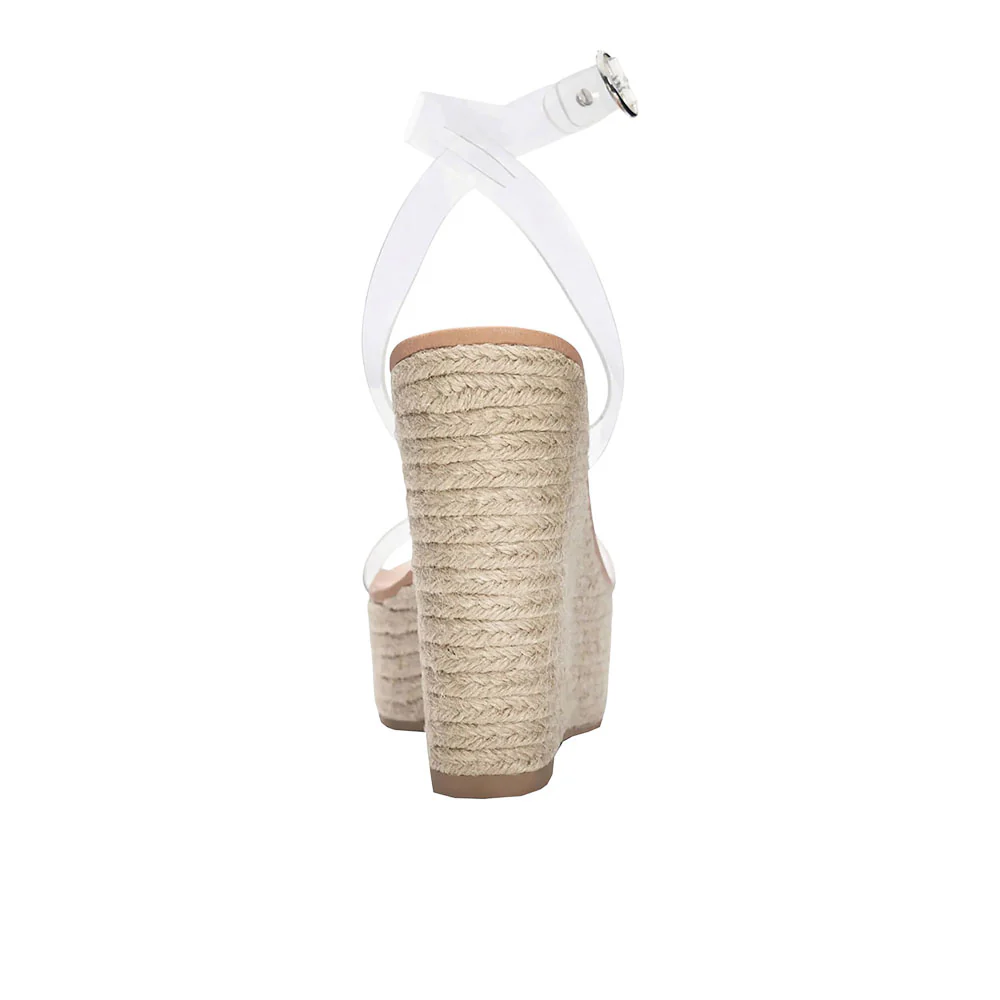 Ello Clear Espadrille Sandals - Image 5