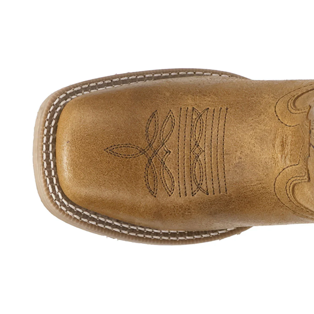 Emberlynn Square Toe Pull On Cowboy Boots - Image 4