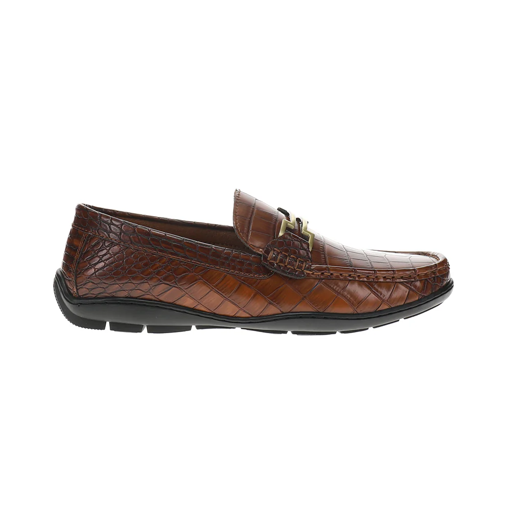 Embrey Croc Print Loafers