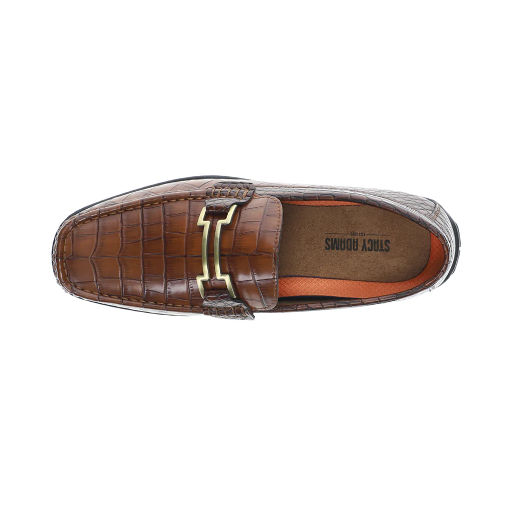Embrey Croc Print Loafers - Image 4
