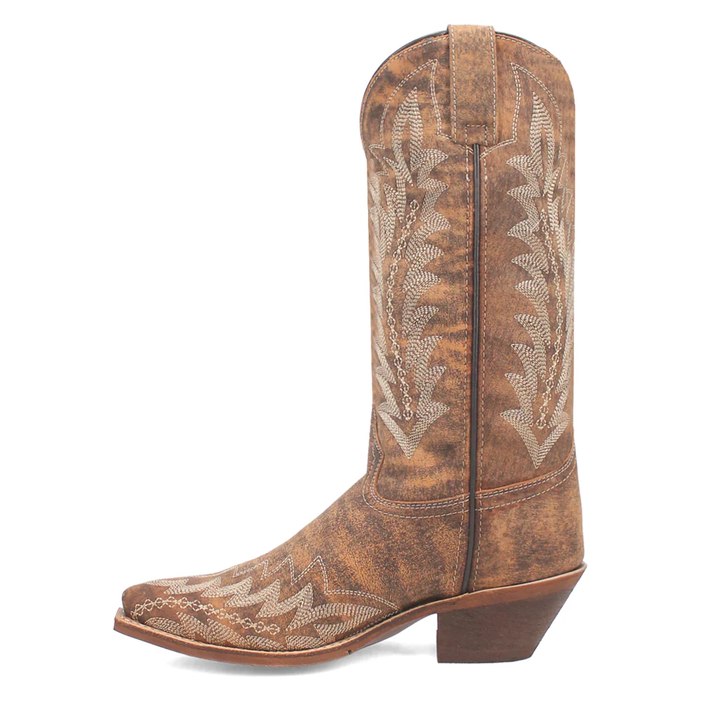 Emmylee Embroidered Snip Toe Cowboy Boots - Image 3