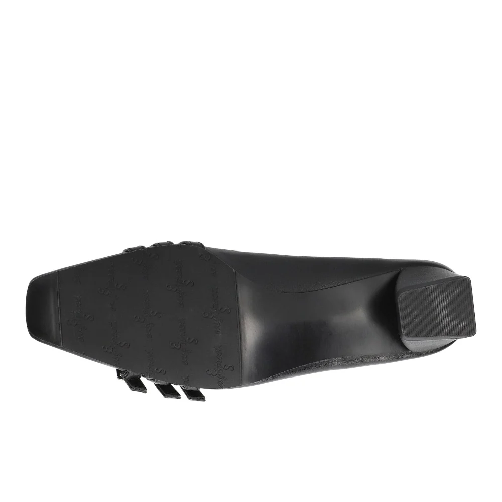 Enya Square Toe Pumps - Image 5